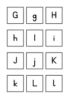 Vorschau - Spiele - Buchstabenkärtchen ABC und abc - Seite 2