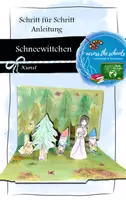 Vorschau - Mal- und Bastelvorlagen - Schneewittchen im Kunstunterricht: Anleitung - Deckblatt