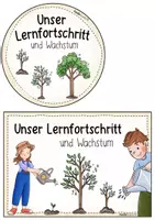 Vorschau - Poster - Lernwachstum visualisieren - Baum / Wachstumsdenken Growth Mindset - Seite 3