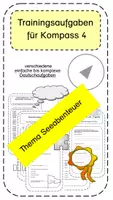 Vorschau - Arbeitsblätter - Materialpaket - 🧭 Kompass 4 Training einfache bis komplexe Sachaufgaben und Deutschaufgaben - Herbst - Seite 1