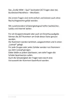 Vorschau - Arbeitsblätter - Nordrhein-Westfalen Quiz - Seite 1
