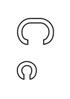 Vorschau - Arbeitsblätter - Alphabet zum Anmalen/Nachfahren/Bekleben - Seite 3