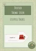 Vorschau - Mal- und Bastelvorlagen - Lesen Lesepfeil Dackel - Seite 2