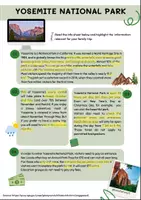 Vorschau - Arbeitsblätter - Lerntheke Englisch: National Parks USA, California: Yosemite, Joshua Tree, Death Valley - Seite 2
