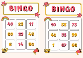 Aperçu - Jeux - BINGO - révise les nombres en anglais - Page 1
