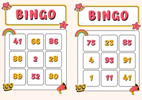 Aperçu - Jeux - BINGO - révise les nombres en anglais - Page 2