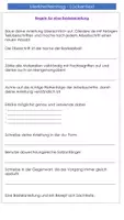 Vorschau - Arbeitsblätter - Bastelanleitung/Vorgangsbeschreibung schreiben - Seite 1