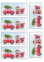 Vorschau - Anderer Materialtyp - Füllung Adventskalender: Banderole Buntstifte Koala - Seite 2
