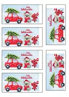 Vorschau - Anderer Materialtyp - Füllung Adventskalender: Banderole Buntstifte Koala - Seite 3