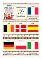 Vorschau - Spiele - I have Who has EUROPE / countries Englisch Spiel - Seite 2