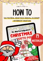 Vorschau - Unterrichtsreihen - XL Materialpaket Christmas | 19 Materialien | North Pole | Englischunterricht | Wortschatz | Reading | Speaking | Listening - Seite 1