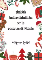 anteprima - Esercizi - Attività natalizie ludico didattiche - Pagina di copertina