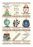 Vorschau - Stationenlernen - I have, who has? school things Englisch - Seite 2