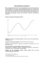 Vorschau - Arbeitsblätter - Konjunktur - was ist eigentlich die Konjunktur? Selbsterarbeitung. Erklärung der Konjunkturphasen und Phänomene, schöpferische Zerstörung - Deckblatt