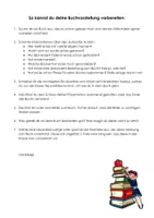 Vorschau - Merkblätter - Handreichung Buchvorstellung (Tipps und Bewertungsbogen) - Seite 1