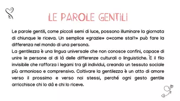 anteprima - Materiale di supporto/inclusione - La settimana della Gentilezza, attività didattiche Speciali - Pagina 2