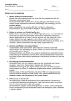 Vorschau - Arbeitsblätter - Leben in der Mediengesellschaft - Arbeitsblätter zum Umgang mit Medien - Seite 1