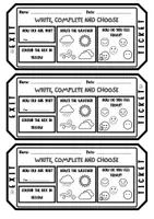 Vista previa - Refuerzo / NEE / Materiales de apoyo - PACK EXIT TICKETS - página 3