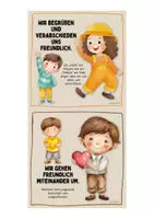 Vorschau - Poster - Regelkarten für den Kita-Alltag - Seite 2