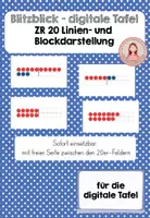 Vorschau - Präsentationen/Tafelbilder - Blitzblick für digitale Tafel - ZR 20 Linien- und Blockdarstellung - Deckblatt