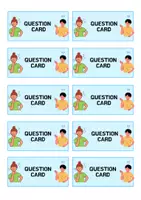 Vista previa - Juegos / Gamificación - SPEAKING CARDS - Present Simple & Present Continuous - página 2