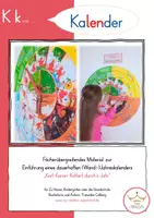 Vorschau - Poster - Jahreskalender mit Karl Kanari🐦✨ (Wand- oder Bodenbild) - Deckblatt