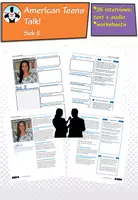 Vorschau - Arbeitsblätter - American Teens Talk: listening comprehension / US culture - Deckblatt