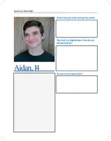 Vorschau - Arbeitsblätter - American Teens Talk: listening comprehension / US culture - Seite 1