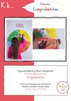 Vorschau - Merkblätter - Ereigniskärtchen - Ergänzungsmaterial zum Jahreskalender mit Karl Kanari - Deckblatt
