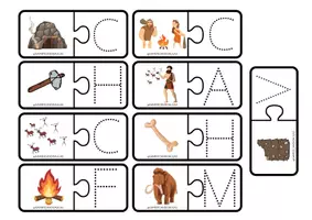 Vista previa - Unidades / Secuencias / Situaciones de Aprendizaje - Juegos lectoescritura (Prehistoria) - página 3