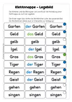 Vorschau - Arbeitsblätter - Wörter mit G - Übungen, Arbeitsblätter, passend zu "Abenteuer ABC 2" - Seite 3