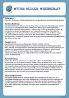 Vorschau - Arbeitsblätter - Blitz und Donner - Erklärungen durch Mythologie, Religion und Wissenschaft - Seite 1