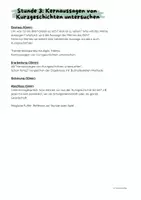 Vorschau - Arbeitsblätter - Kernaussagen von Kurzgeschichten untersuchen - Seite 1