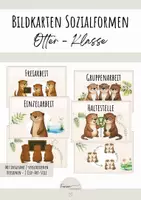 Vorschau - Poster - Bildkarten Sozialformen - Otter-Klasse - Deckblatt