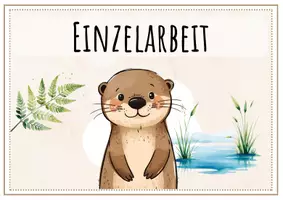 Vorschau - Poster - Bildkarten Sozialformen - Otter-Klasse - Seite 3