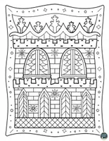 Vorschau - Mal- und Bastelvorlagen - Magische Schloss-Malvorlagen für kleine Künstler - Seite 2