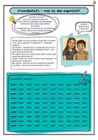 Vorschau - Arbeitsblätter - Arbeitsheft "Freundschaft-was wahre Freunde ausmacht" - Seite 3