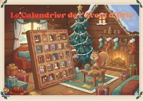 Aperçu - Affichage - Le calendrier de l'Avent dOtto (Kamishibai avec activité à imprimer). - Page de couverture