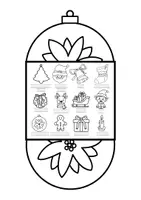 Vista previa - Hojas de trabajo - CHRISTMAS Flipbook - Vocabulario Navidad (Primaria) - página 2