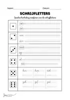 Voorbeeld - Schrijfletters speels inoefenen - Voorblad