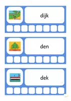 Voorbeeld - woordkaarten Kern 3 - Voorblad