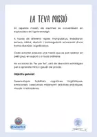 Vista previa - Unidades / Secuencias / Situaciones de Aprendizaje - Cuadernillo Misión Aula - Versión castellano o catalán - página 1