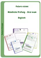 Vorschau - Test - Mündliche Prüfung future visions Englisch mit Lösung - Deckblatt