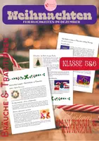 Vorschau - Unterrichtsreihen - Weihnachten – Chanukka – Kwanzaa – Feierlichkeiten im Dezember - Deckblatt