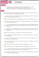 Vorschau - Arbeitsblätter - Mediation Practice / Sprachmittlung (The Wunderland) - Seite 1