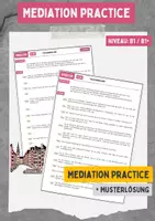 Vorschau - Arbeitsblätter - Mediation Practice / Sprachmittlung (The Wunderland) - Deckblatt