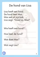 Voorbeeld - Begrijpend lezen - korte teksten met vragen (groep 3) - Pagina 2