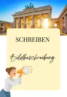 Vorschau - Arbeitsblätter - Arbeitsheft Bildbeschreiben - DaF - Deckblatt