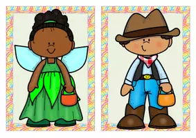 anteprima - Flashcard - Deutsch/DaZ - Fasching / Karneval - Bildkarten / Flashcards (Carnevale) - Pagina 1