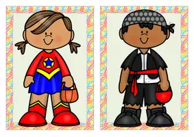 anteprima - Flashcard - Deutsch/DaZ - Fasching / Karneval - Bildkarten / Flashcards (Carnevale) - Pagina 2